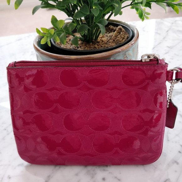 COACH Patent Leather Wristlet - Picture 2 of 4